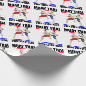 Muay Thai over alles Cadeaupapier (Hoek)