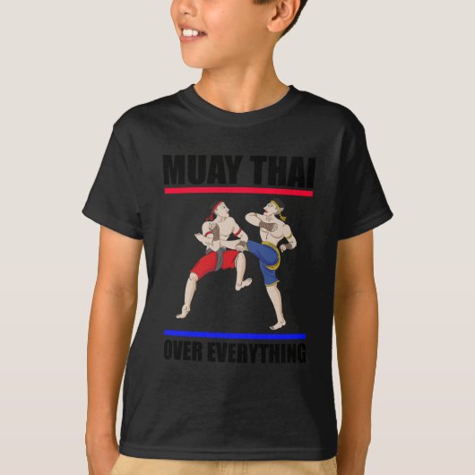 Muay Thai over alles T-shirt (Voorkant)