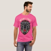 Muay Thai Panther T-shirt (Voorkant volledig)