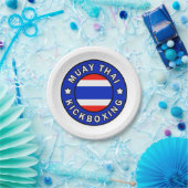 Muay Thai Papieren Bordje (Feest)