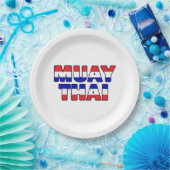 Muay Thai Papieren Bordje (Feest)