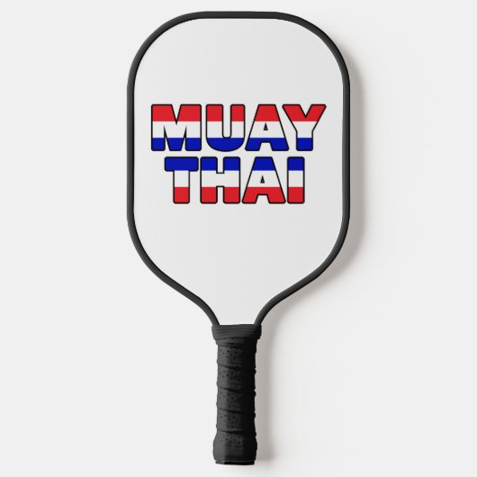 Muay Thai Pickleball Paddle (Achterkant)