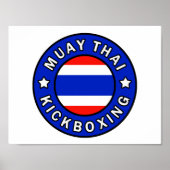 Muay Thai Poster (Voorkant)