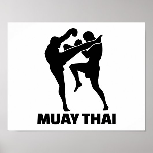 Muay Thai Poster (Voorkant)