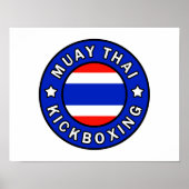 Muay Thai Poster (Voorkant)