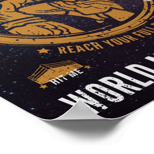 Muay Thai Poster - Tiger Spirit (Hoek)