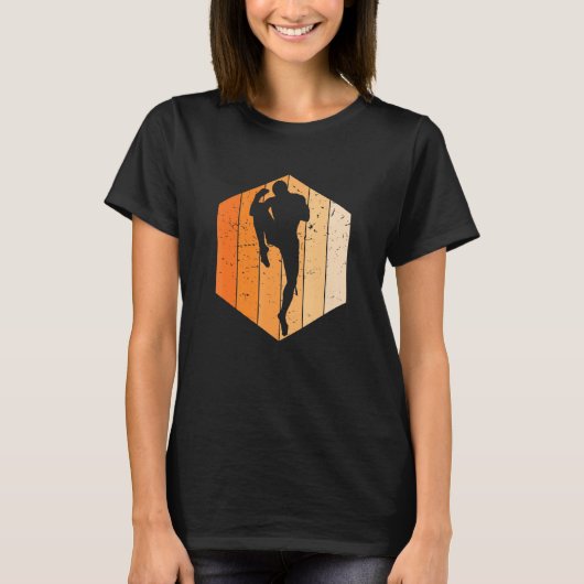 Muay Thai Retro Boxer T-shirt (Voorkant)