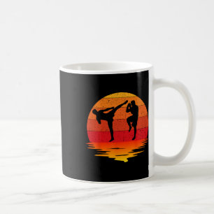 Muay Thai Retro Vintage Martial Arts Combat Boxing Koffiemok