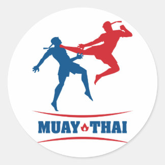 Muay Thai Ronde Sticker