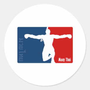 Muay Thai Ronde Sticker