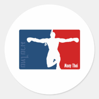 Muay Thai Ronde Sticker