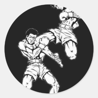 Muay Thai Ronde Sticker