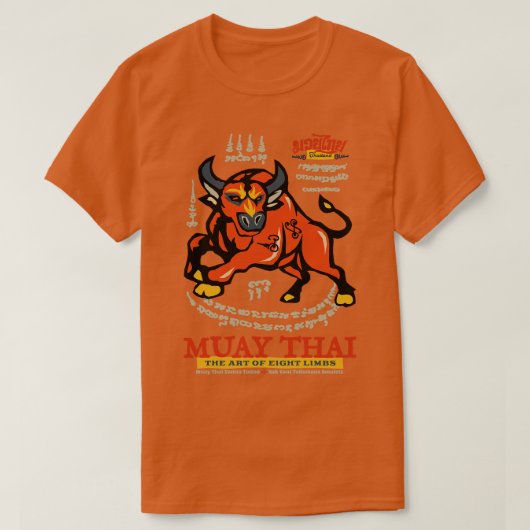 Muay Thai Sak Yant Buffalo T-shirt (Design voorkant)