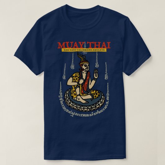 Muay Thai Sak Yant Hermit Tattoo 1 T-shirt (Design voorkant)