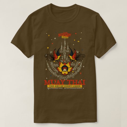 Muay Thai Sak Yant Tattoo T-shirt (Design voorkant)