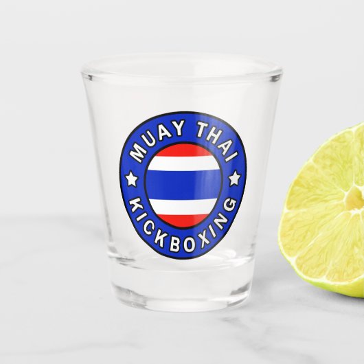 Muay Thai Shot Glas (Voorkant)