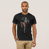 Muay Thai Skeleton T-shirt (Voorkant volledig)