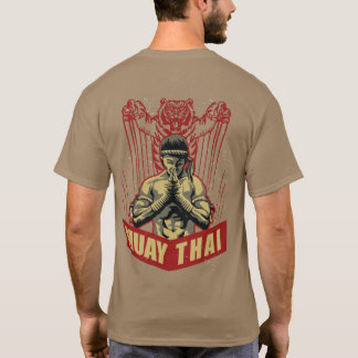 Muay Thai Slapende Tijger Vechtsport T-shirt