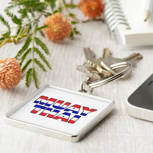 Muay Thai Sleutelhanger (Zijkant)