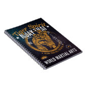 Muay Thai Spiral Notitieboek - Tiger Spirit (Rechterzijde)