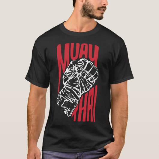 Muay Thai-strijder T-shirt (Voorkant)