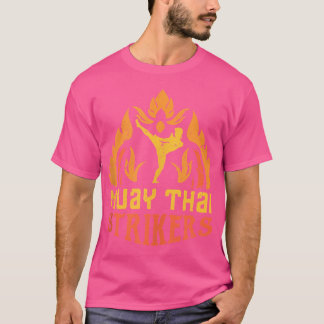 Muay Thai Strikers kunstwerk voor een Muay Thai ve T-shirt
