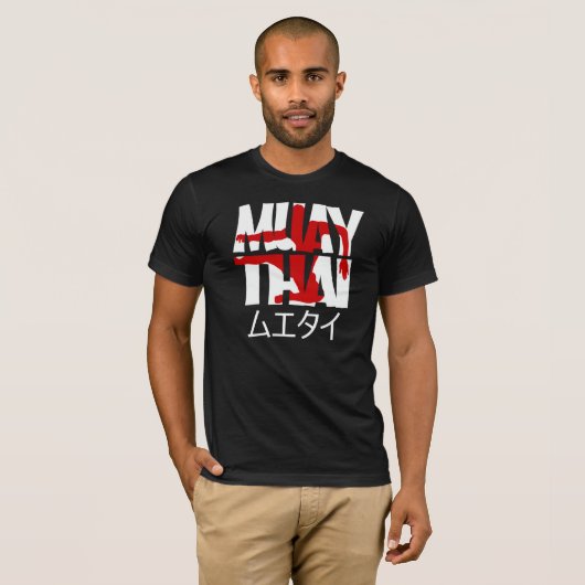 Muay Thai T-shirt (Voorkant volledig)