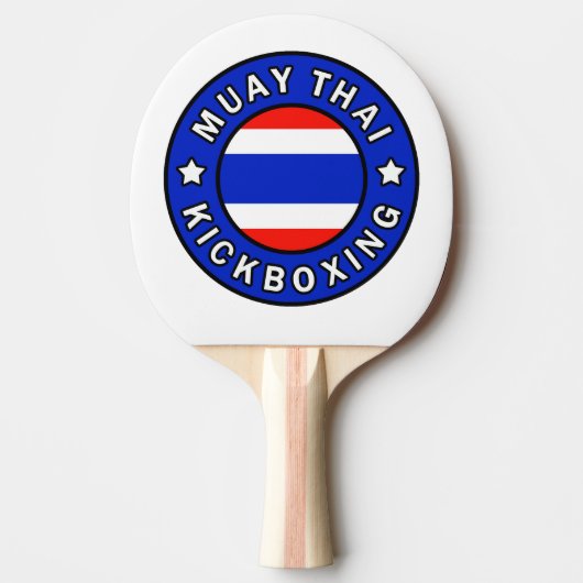 Muay Thai Tafeltennisbatje (Voorkant)