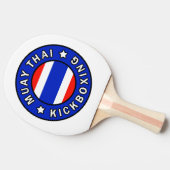 Muay Thai Tafeltennisbatje (Zijkant)