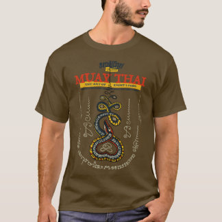 Muay Thai Tattoo Snake T-shirt