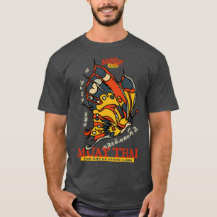 Muay Thai Tattoo vlinder T-shirt