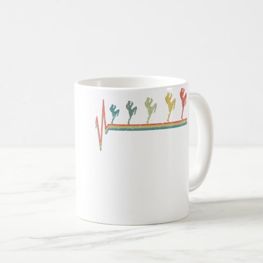 Muay Thai Thai Boxes Koffiemok (Voorkant rechts)