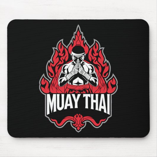 Muay Thai Thai Boxing 1 Muismat (Voorkant)