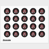 Muay Thai Thai Boxing 1 Ronde Sticker (Vel)
