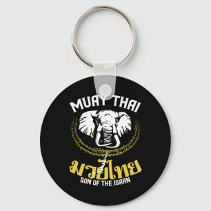 Muay Thai Thai Boxing Elephant Gift Martial Arts Sleutelhanger