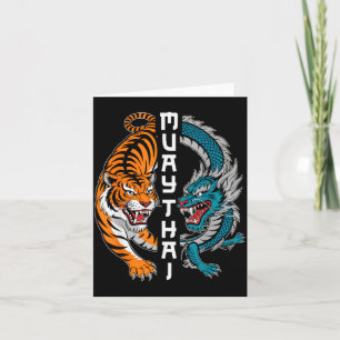 Muay Thai Thailand Boksen Muay Thai Fan Mannen Vro Kaart