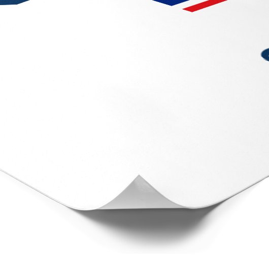 Muay Thai Thailand USA Poster (Hoek)