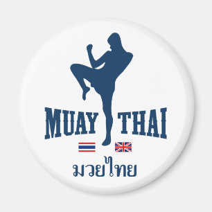 Muay Thai Thailand Verenigd Koninkrijk Magneet