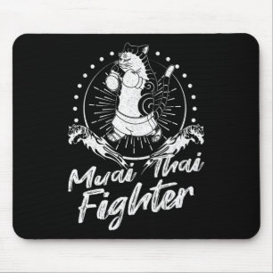 Muay Thai Thailand Vuist Ring Knie Vechter Technie Muismat
