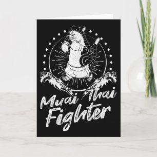 Muay Thai Thailand Vuist Ring Knie Vechttechniek Kaart