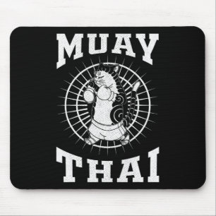 Muay Thai Thailand Vuist Ring Knie Vechttechniek Muismat