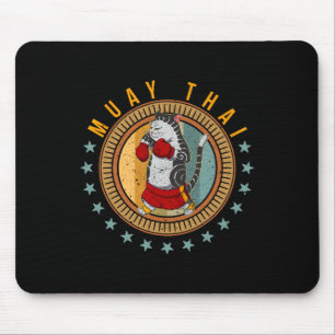 Muay Thai Thailand Vuist Ring Knie Vechttechniek Muismat
