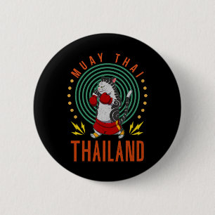 Muay Thai Thailand Vuist Ring Knie Vechttechniek Ronde Button 5,7 Cm