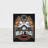 Muay Thai - Thais Boksen MMA Kaart (Voorkant)