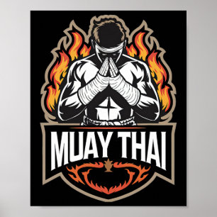 Muay Thai - Thais Boksen MMA Poster