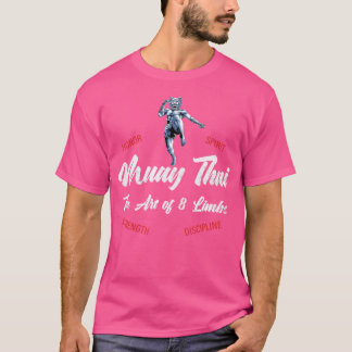 Muay Thai Tiger Fighter Thai Boxing Kickboxing T-shirt