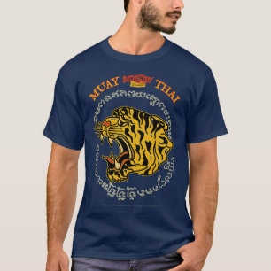 Muay Thai Tiger Tattoo T-shirt