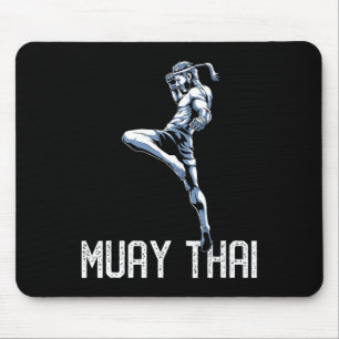 Muay Thai Tijger - Nak Muay, Kickbokscadeau Muismat
