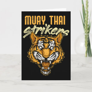 Muay Thai Tijger Thaise Boksen Thailand Kickboksen Kaart