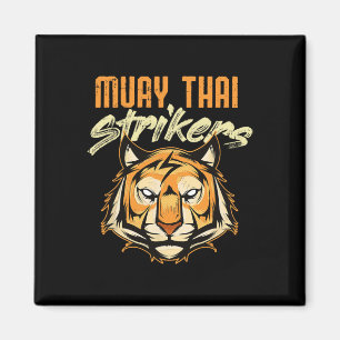Muay Thai Tijger Thaise Boksen Thailand Kickboksen Magneet
